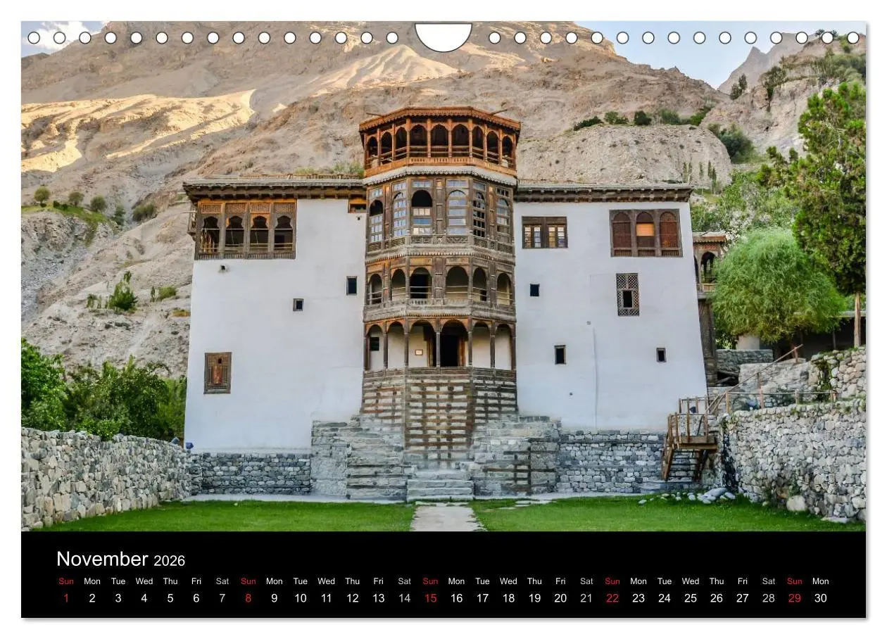 Bild: 9783516576795 | Monuments of Pakistan 2026 (Wall Calendar 2026 DIN A4 landscape),...