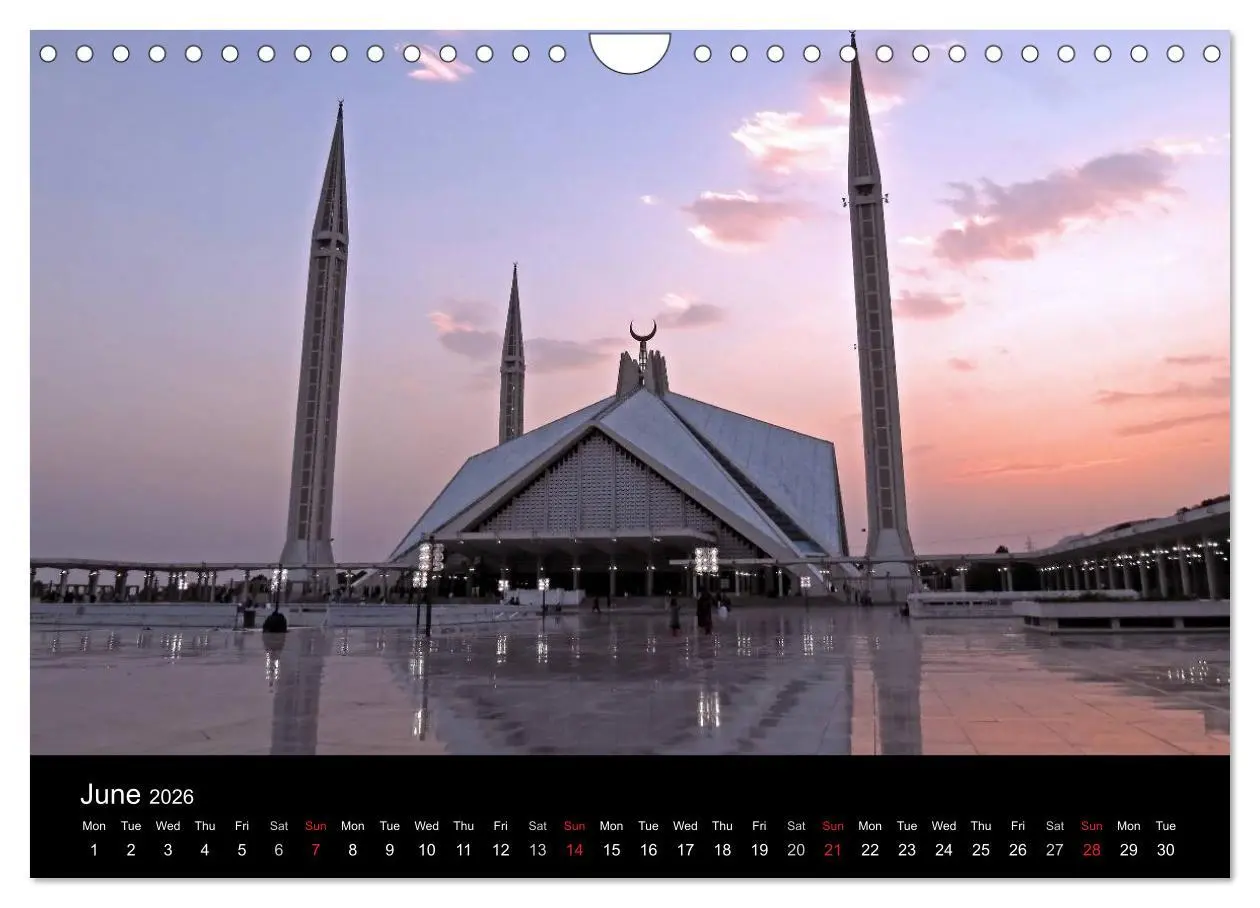 Bild: 9783516576795 | Monuments of Pakistan 2026 (Wall Calendar 2026 DIN A4 landscape),...