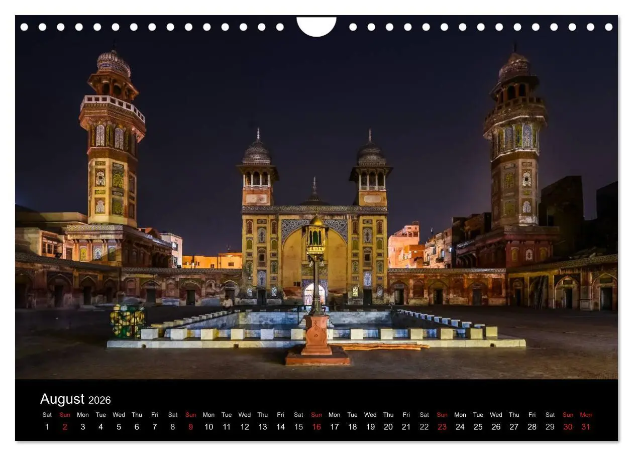 Bild: 9783516576795 | Monuments of Pakistan 2026 (Wall Calendar 2026 DIN A4 landscape),...