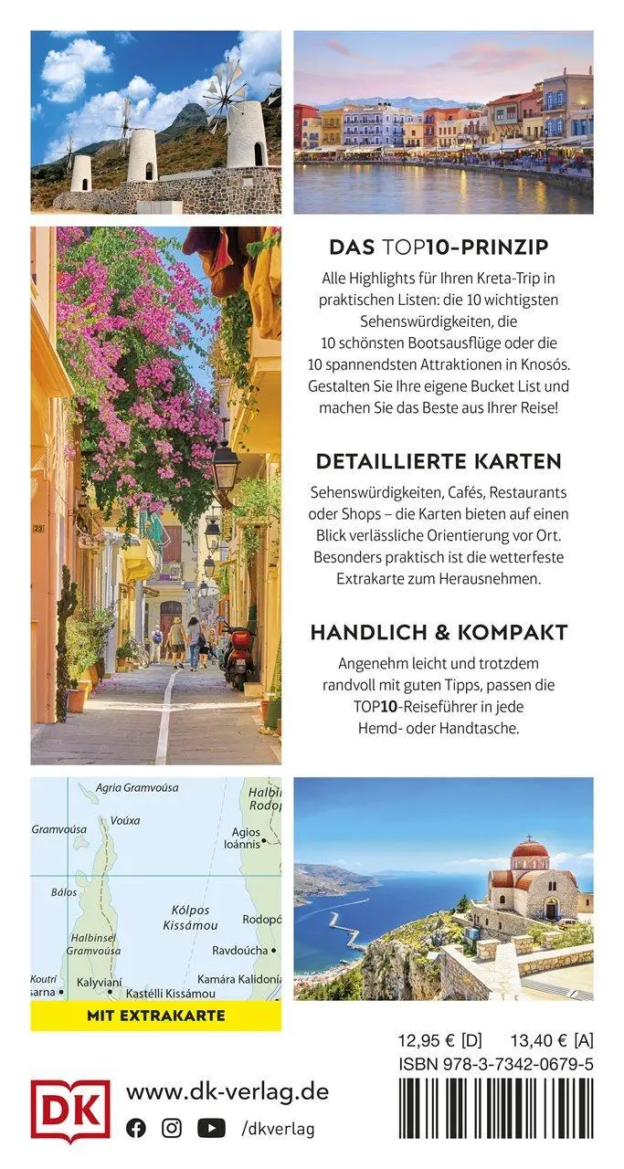 Rückseite: 9783734206795 | TOP10 Reiseführer Kreta | DK Verlag - Reise | Taschenbuch | Deutsch