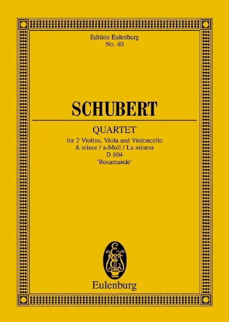 Cover: 9783795766795 | Streichquartett a-Moll | Franz Schubert | Buch | 48 S. | Deutsch