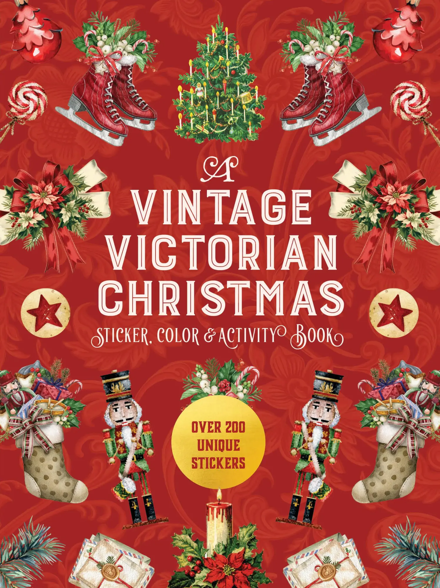 Cover: 9780785846895 | A Vintage Victorian Christmas Sticker, Color &amp; Activity Book | Books
