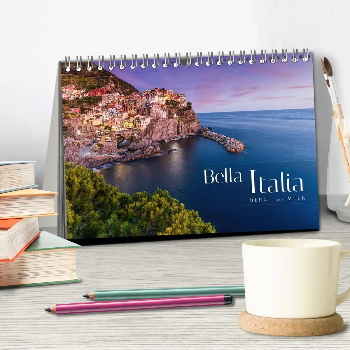 Bild: 9783457476895 | Bella Italia - Berge und Meer (Tischkalender 2026 DIN A5 quer),...