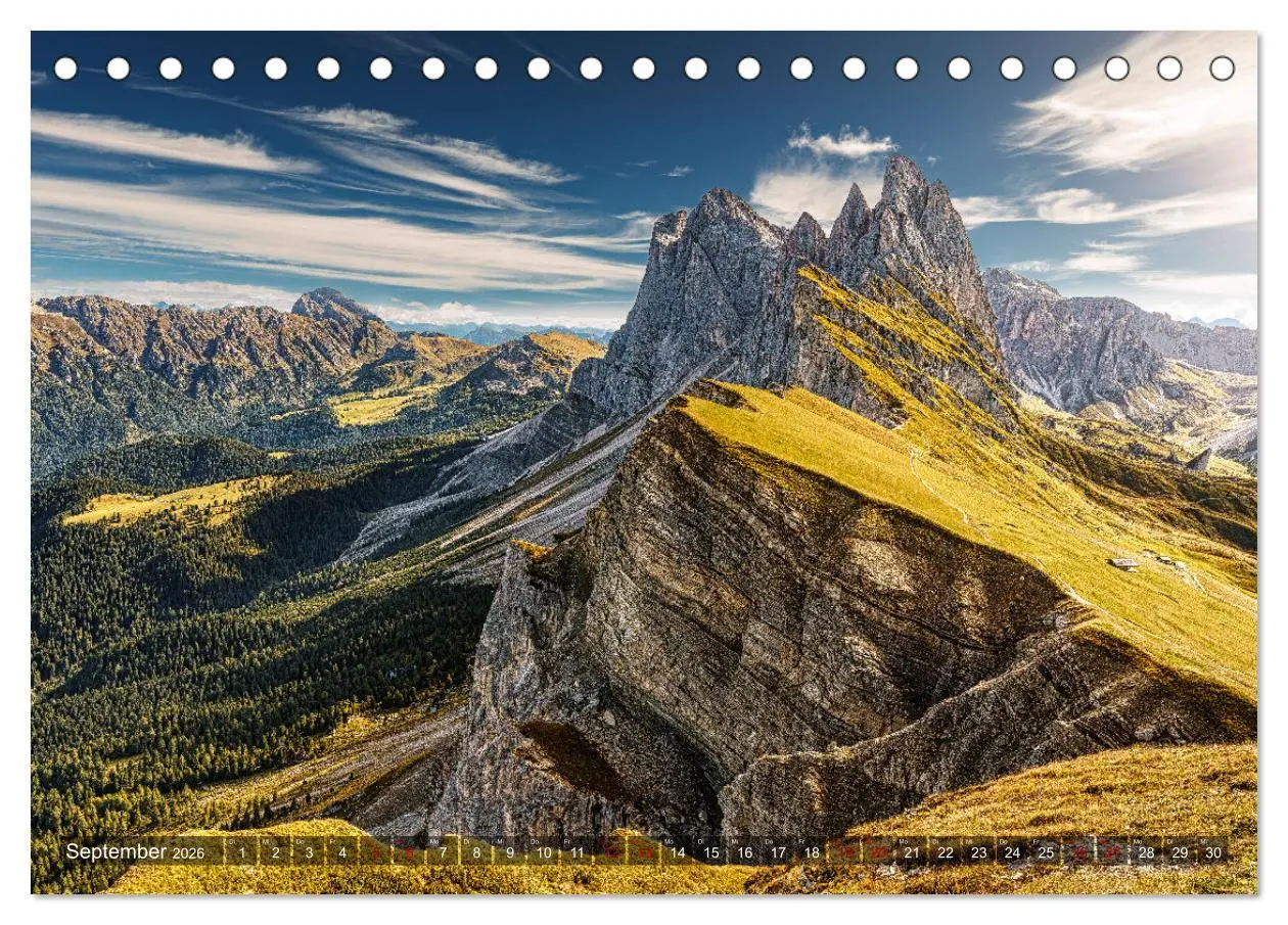 Bild: 9783457476895 | Bella Italia - Berge und Meer (Tischkalender 2026 DIN A5 quer),...