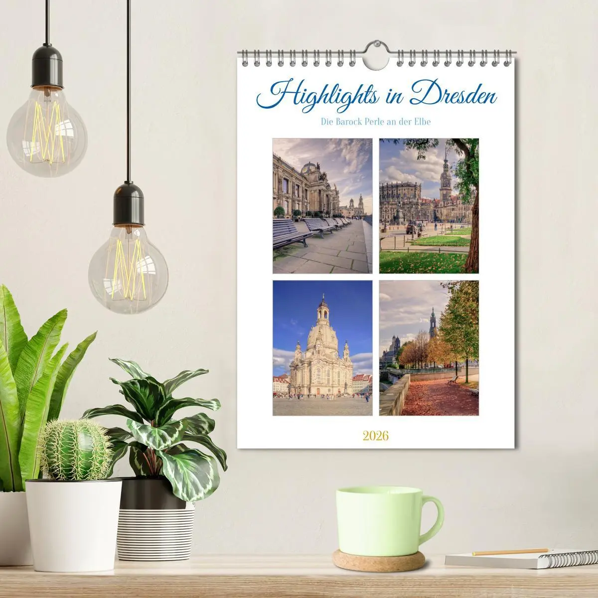 Bild: 9783516326895 | Highlights in Dresden (Wandkalender 2026 DIN A4 hoch), CALVENDO...