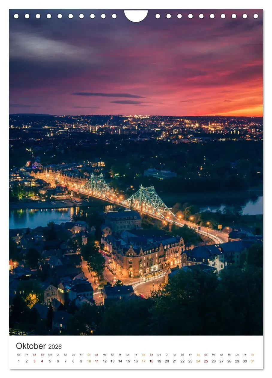Bild: 9783516326895 | Highlights in Dresden (Wandkalender 2026 DIN A4 hoch), CALVENDO...