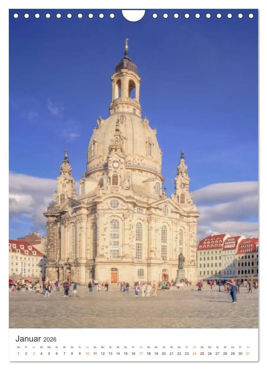 Bild: 9783516326895 | Highlights in Dresden (Wandkalender 2026 DIN A4 hoch), CALVENDO...