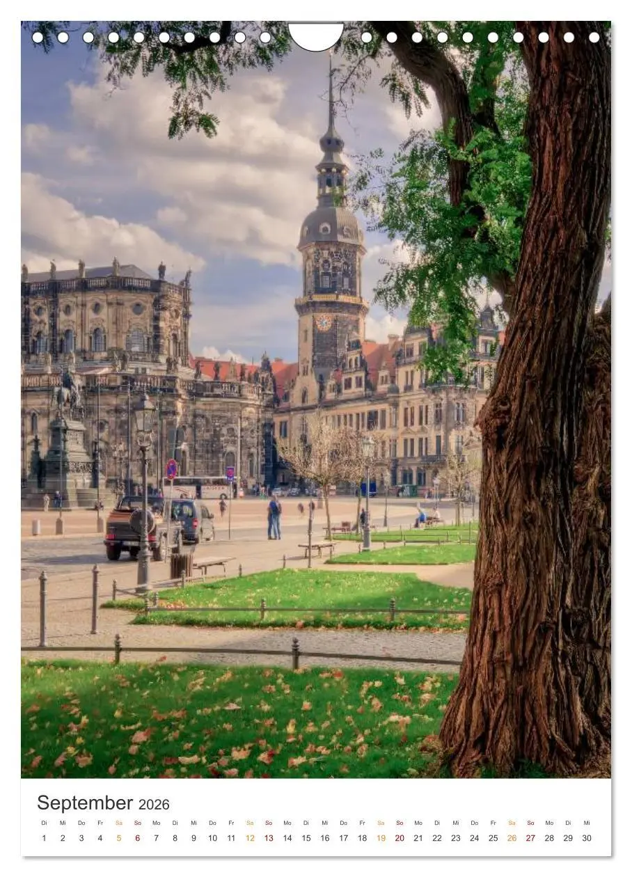 Bild: 9783516326895 | Highlights in Dresden (Wandkalender 2026 DIN A4 hoch), CALVENDO...