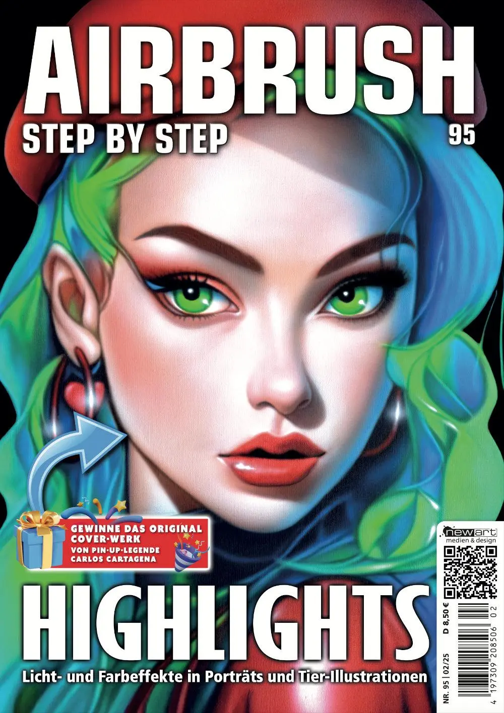 Cover: 9783941656895 | Airbrush Step by Step 95 | Highlights | Carlos Cartagena (u. a.)
