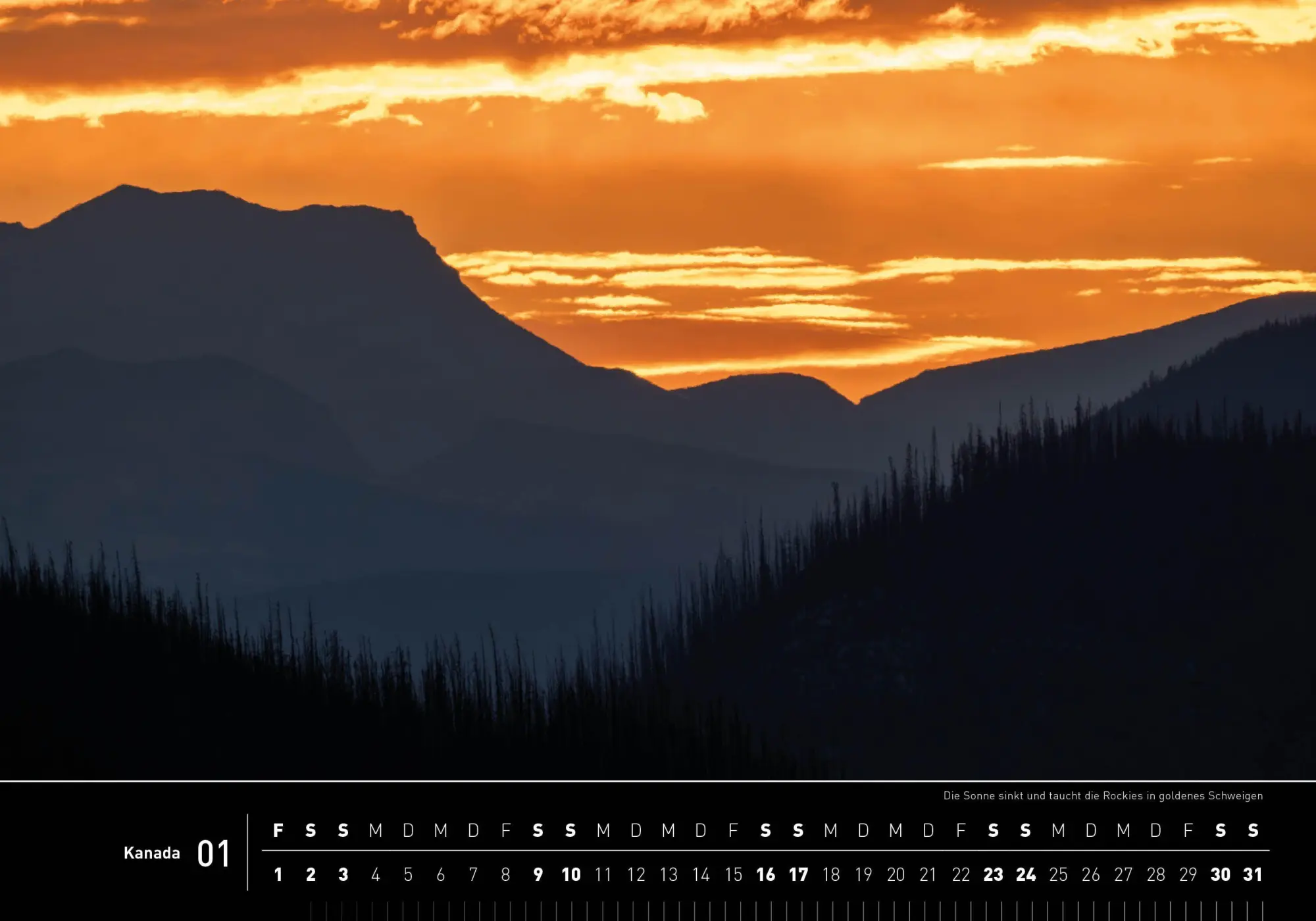 Bild: 9783968556895 | Kanada Premiumkalender 2027 | Aaron Moser | Kalender | 14 S. | Deutsch