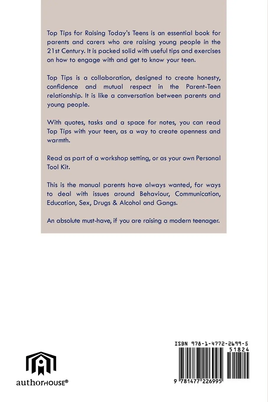 Rückseite: 9781477226995 | Top Tips for Raising Today's Teens | Martha Matthews | Taschenbuch