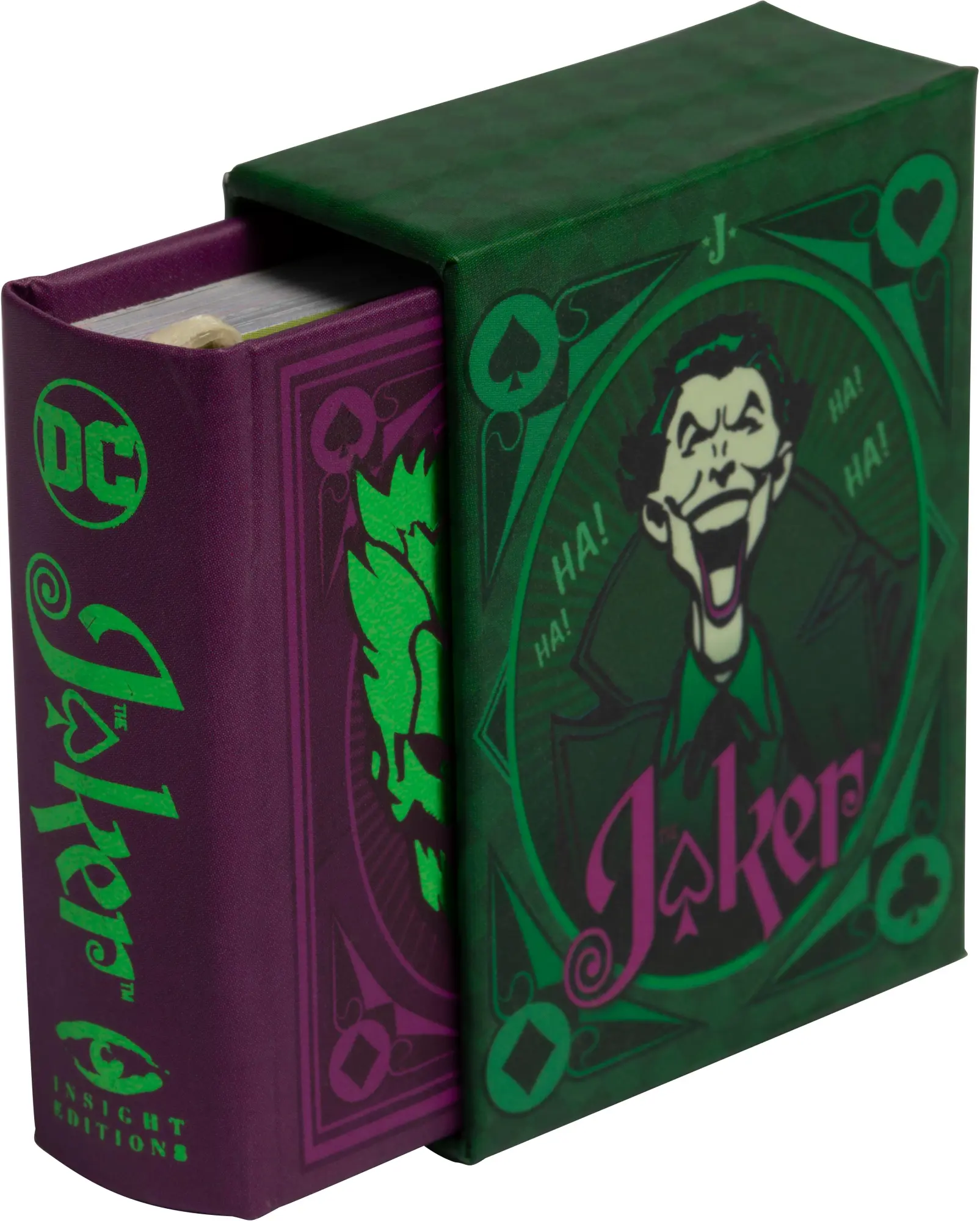 Cover: 9781683836995 | DC Comics: The Wisdom of The Joker | Tiny Book | Insight Editions