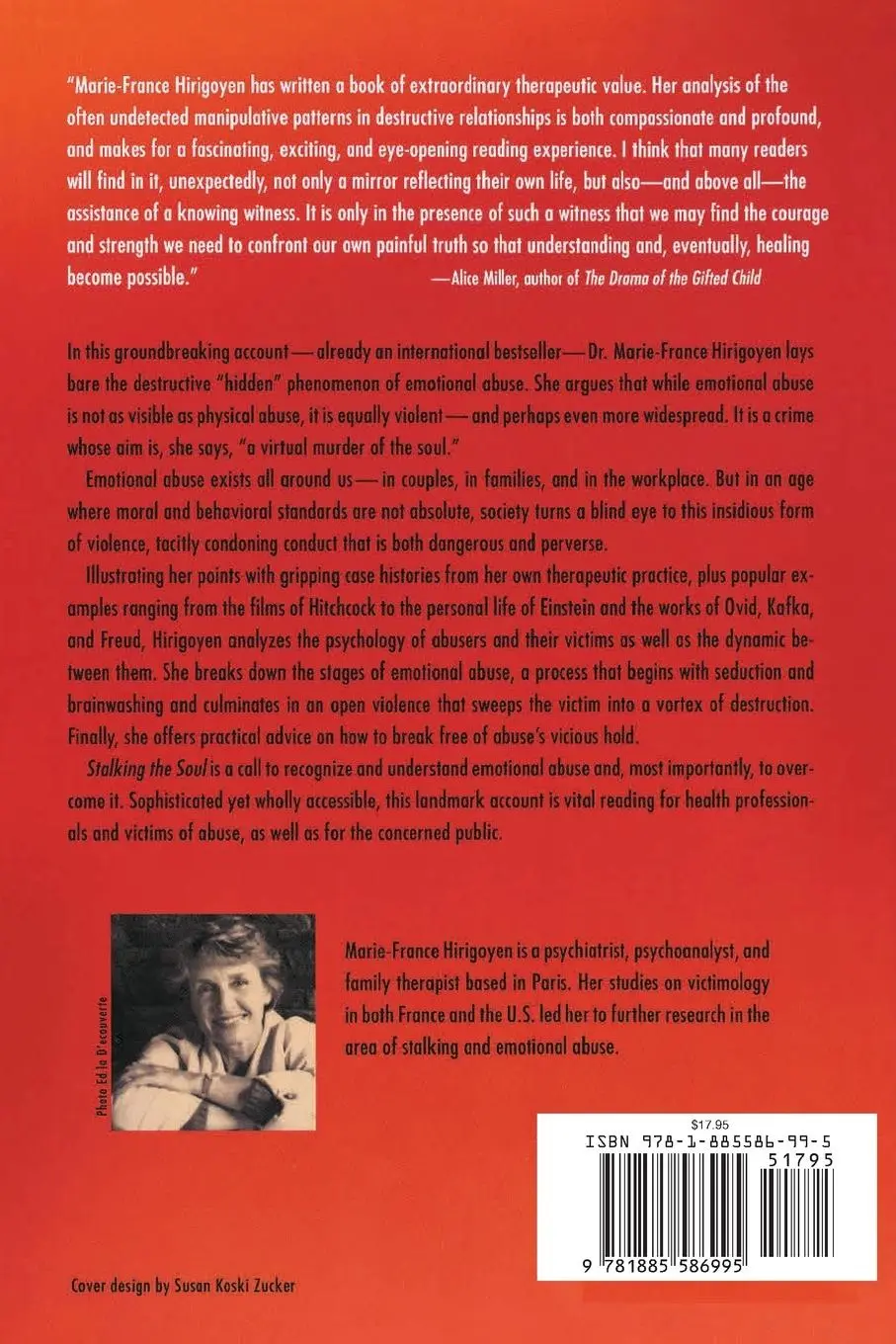 Rückseite: 9781885586995 | Stalking the Soul | Marie-France Hirigoyen | Taschenbuch | Englisch