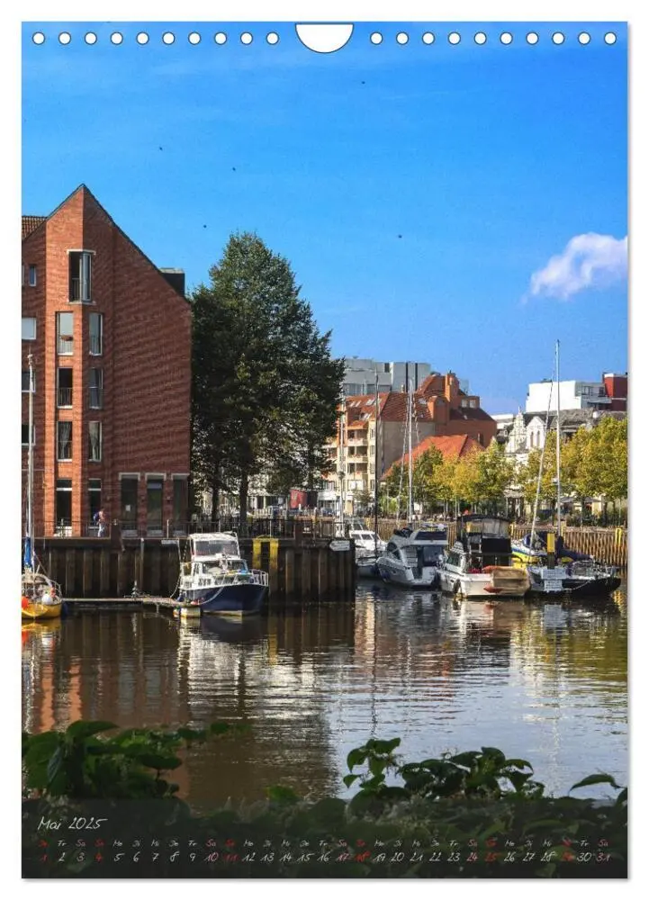 Bild: 9783435996995 | Oldenburg am Wasser (Wandkalender 2025 DIN A4 hoch), CALVENDO...
