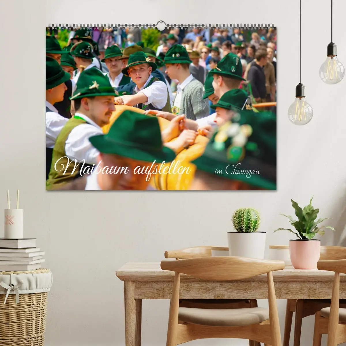 Bild: 9783457396995 | Maibaum aufstellen (Wandkalender 2026 DIN A2 quer), CALVENDO...