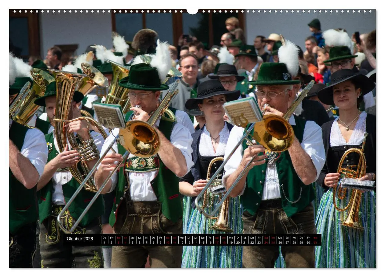 Bild: 9783457396995 | Maibaum aufstellen (Wandkalender 2026 DIN A2 quer), CALVENDO...