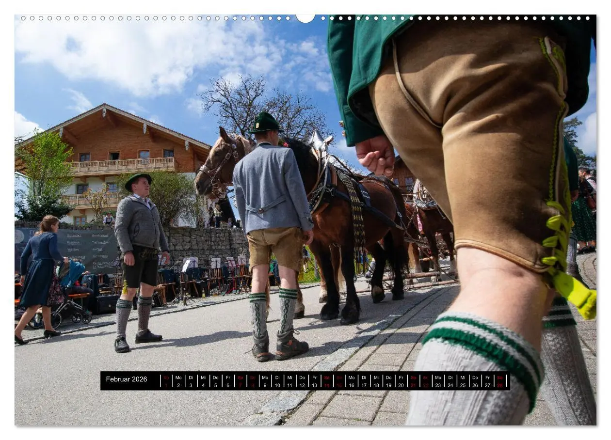 Bild: 9783457396995 | Maibaum aufstellen (Wandkalender 2026 DIN A2 quer), CALVENDO...