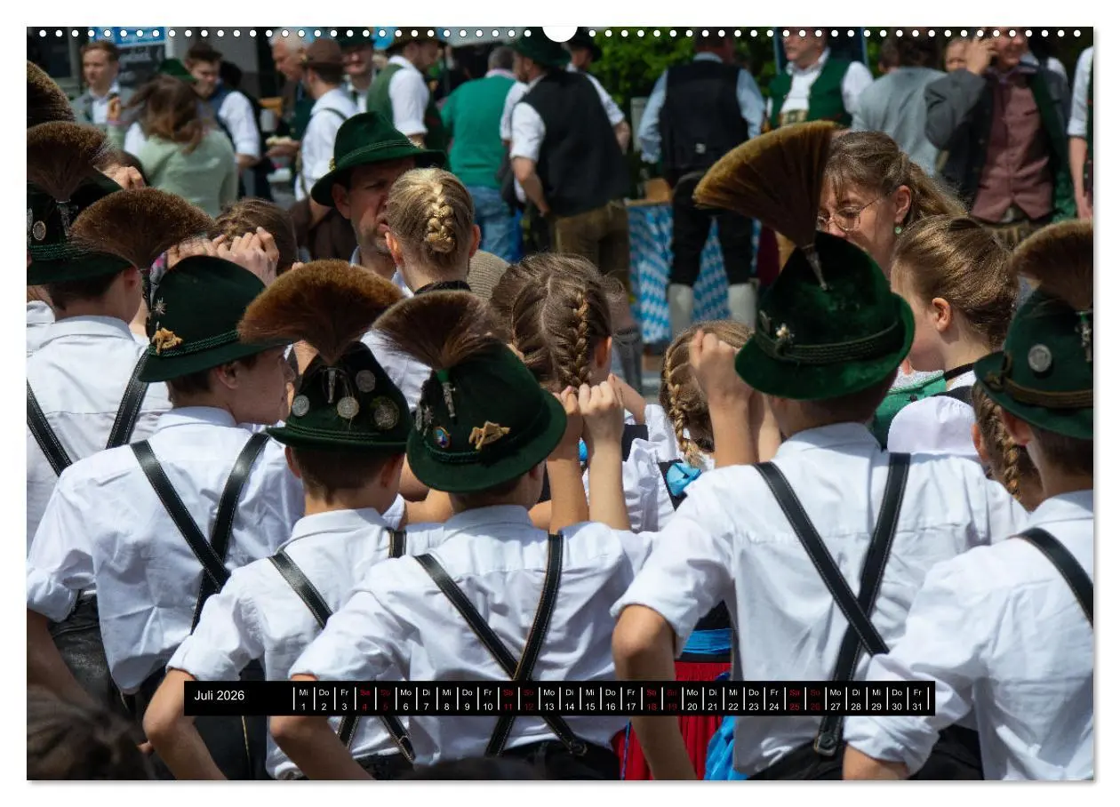 Bild: 9783457396995 | Maibaum aufstellen (Wandkalender 2026 DIN A2 quer), CALVENDO...