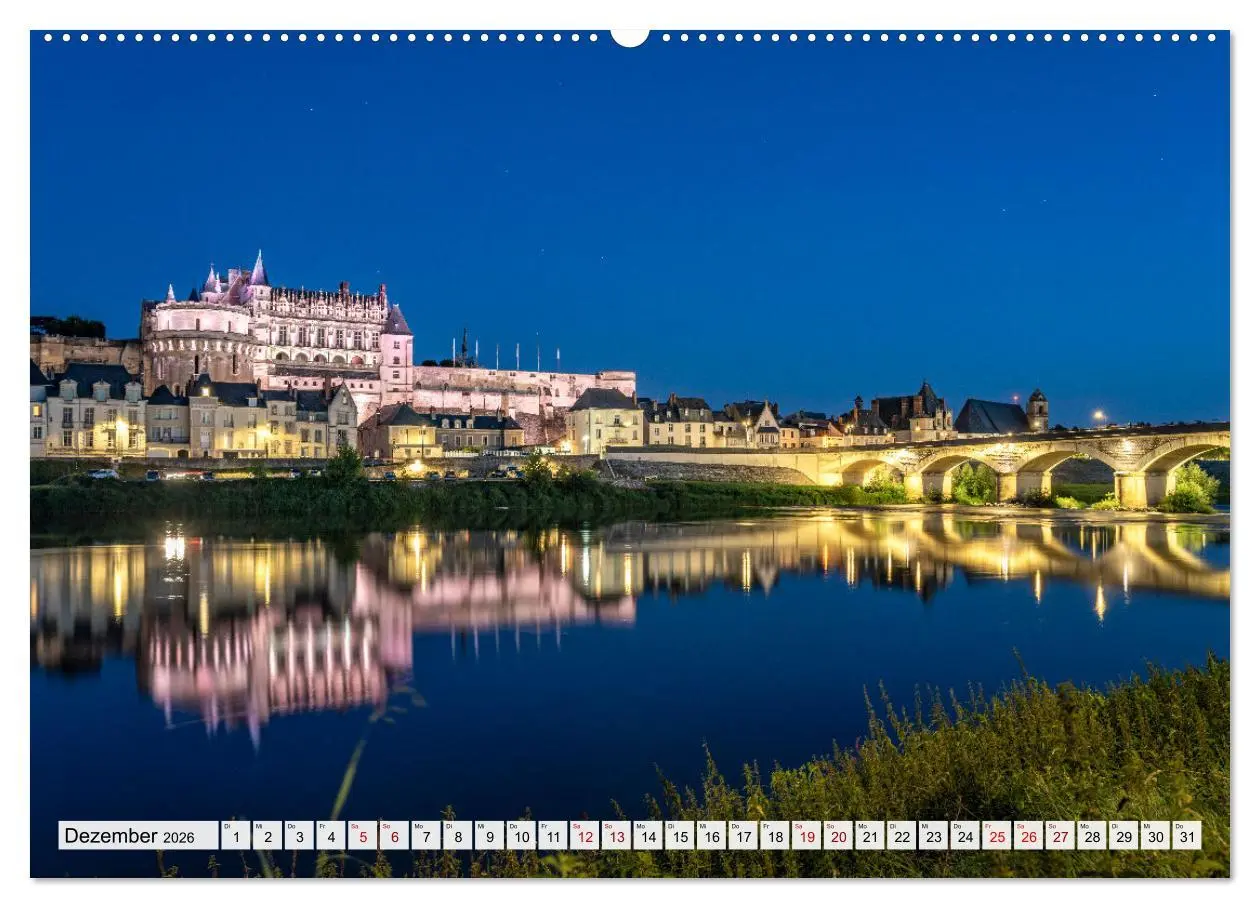 Bild: 9783457466995 | Die Schlösser im Tal der Loire (Wandkalender 2026 DIN A2 quer),...