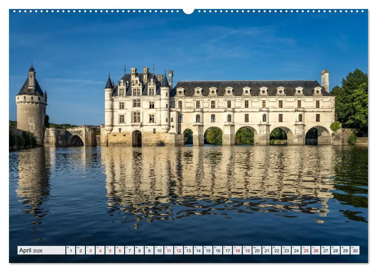 Bild: 9783457466995 | Die Schlösser im Tal der Loire (Wandkalender 2026 DIN A2 quer),...