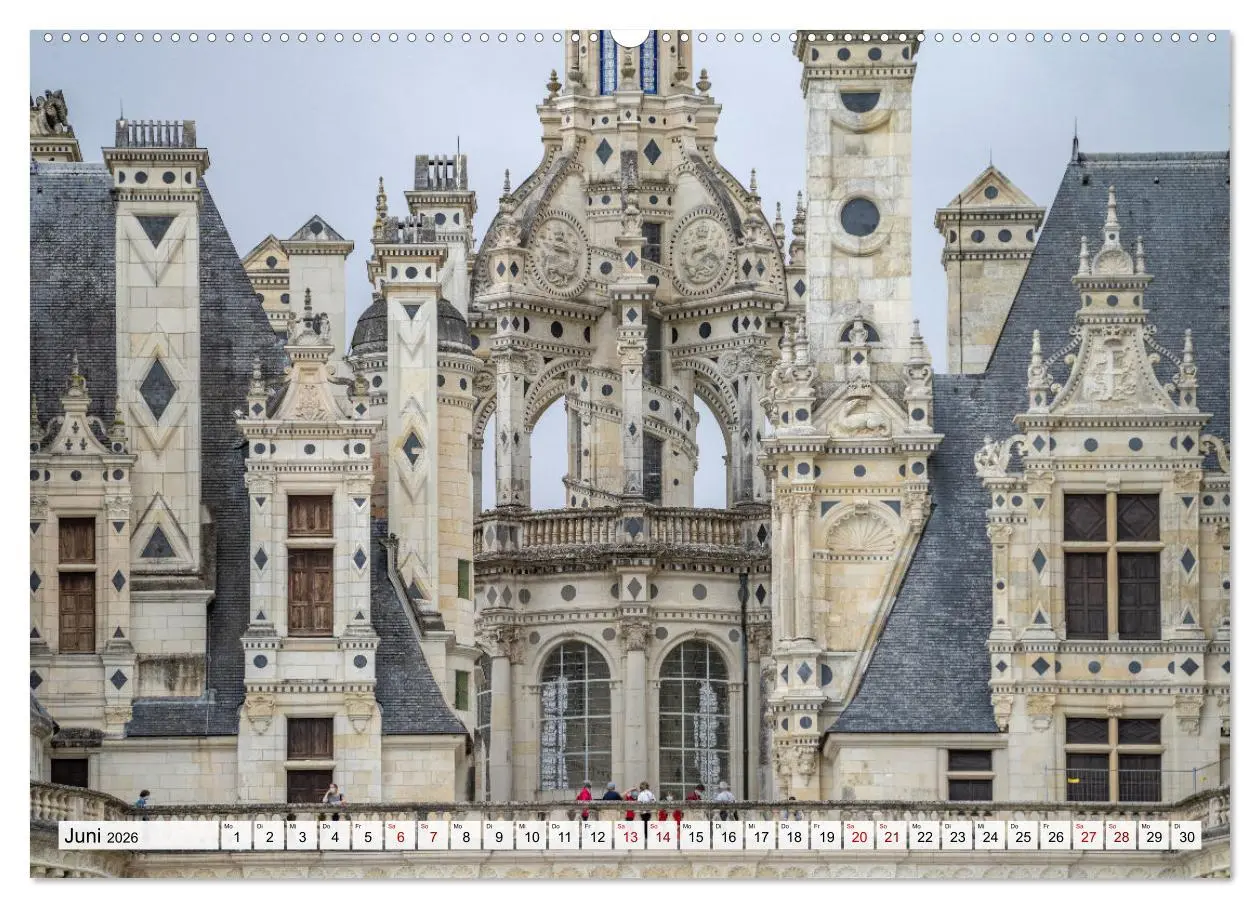Bild: 9783457466995 | Die Schlösser im Tal der Loire (Wandkalender 2026 DIN A2 quer),...