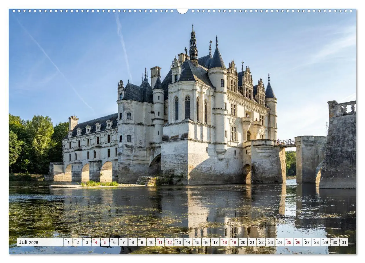 Bild: 9783457466995 | Die Schlösser im Tal der Loire (Wandkalender 2026 DIN A2 quer),...