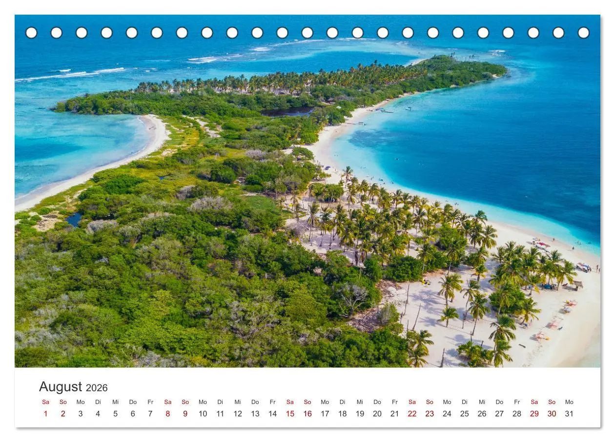 Bild: 9783457606995 | Venezuela - Eine Reise entlang der Karibikküste. (Tischkalender...