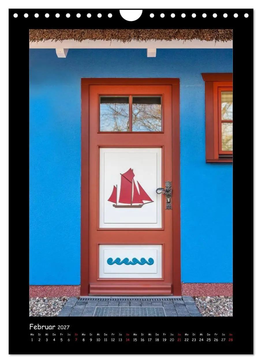 Bild: 9783594086995 | Türen - Meisterwerke aus Fischland, Darß und Zingst (Wandkalender...