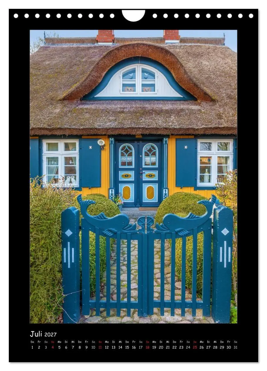 Bild: 9783594086995 | Türen - Meisterwerke aus Fischland, Darß und Zingst (Wandkalender...