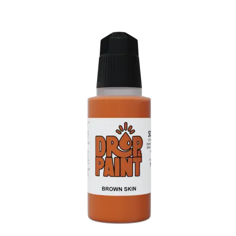 Cover: 8435635307095 | DROP &amp; PAINT BROWN SKIN Bottles (17 mL) | englisch | SCALE75 PAINTS