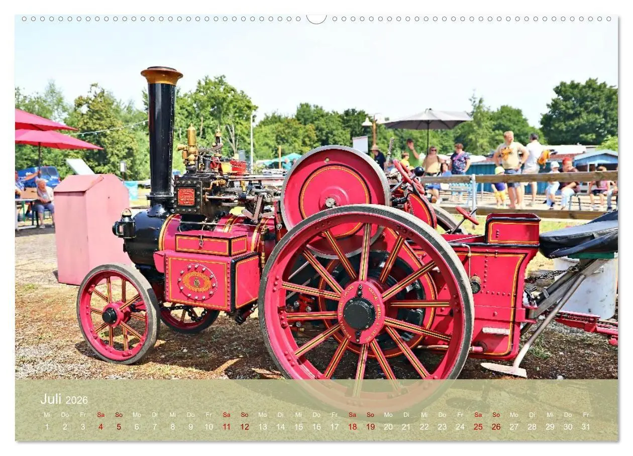 Bild: 9783457737095 | Dampftraktormodelle 1:3 beim Dampfmodellbautreffen in Bisingen...