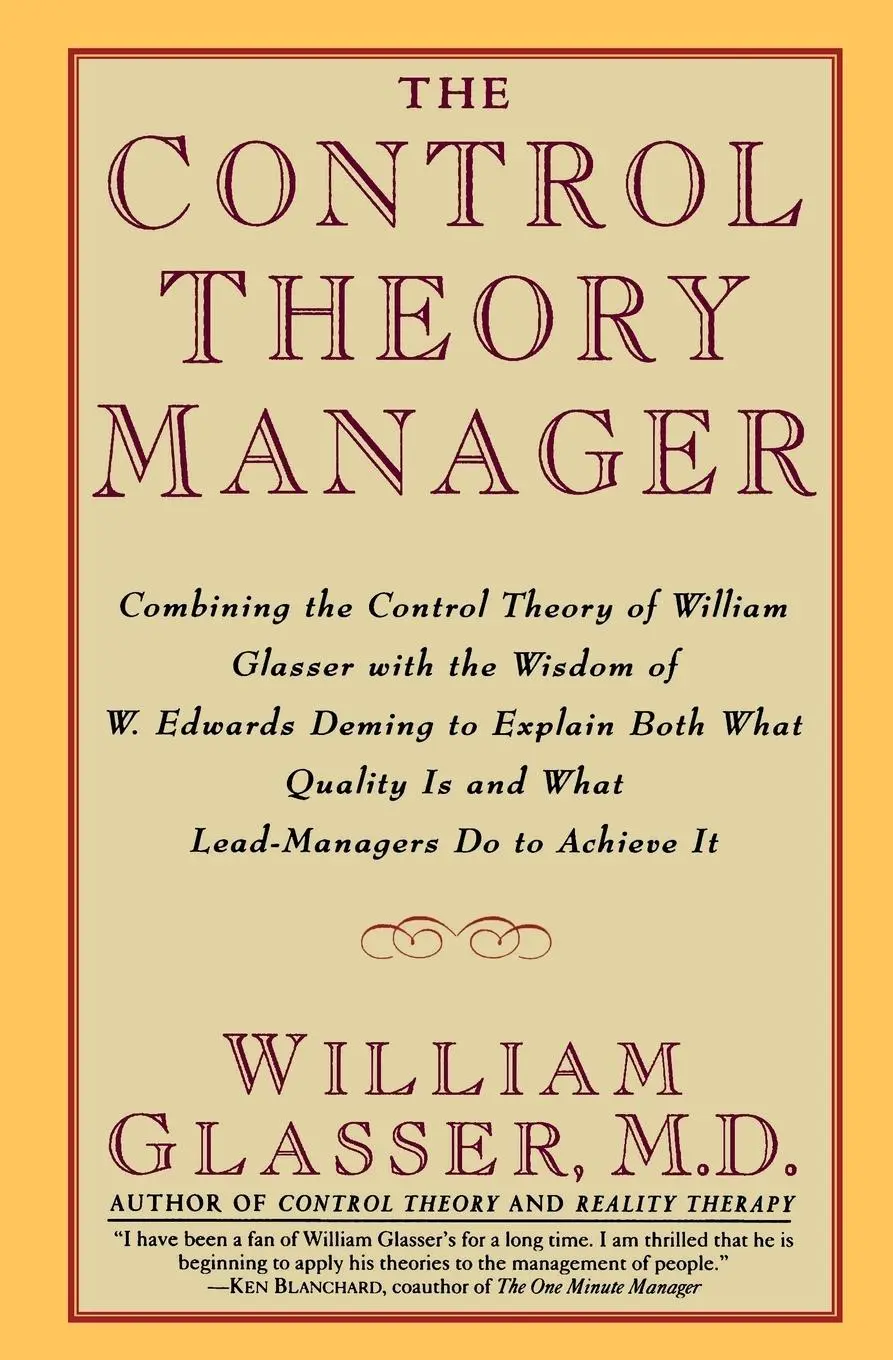 Cover: 9780887307195 | The Control Theory Manager | William Glasser | Taschenbuch | Englisch