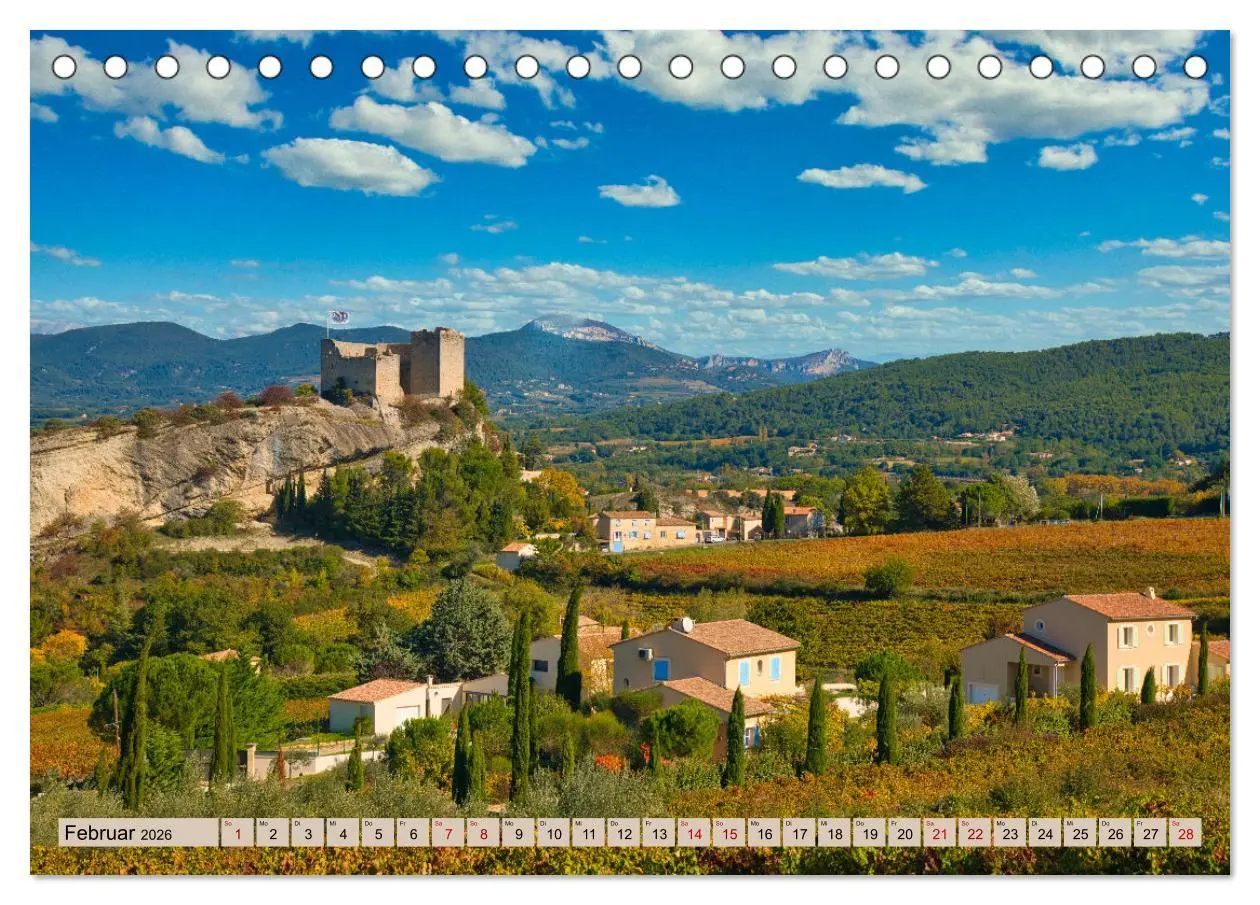 Bild: 9783457277195 | Magisches Land des Ventoux (Tischkalender 2026 DIN A5 quer),...