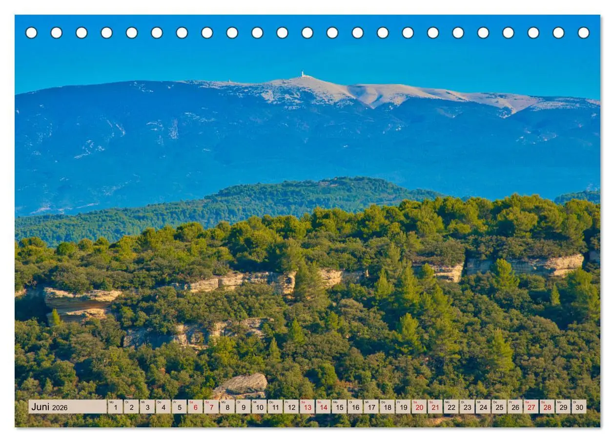 Bild: 9783457277195 | Magisches Land des Ventoux (Tischkalender 2026 DIN A5 quer),...
