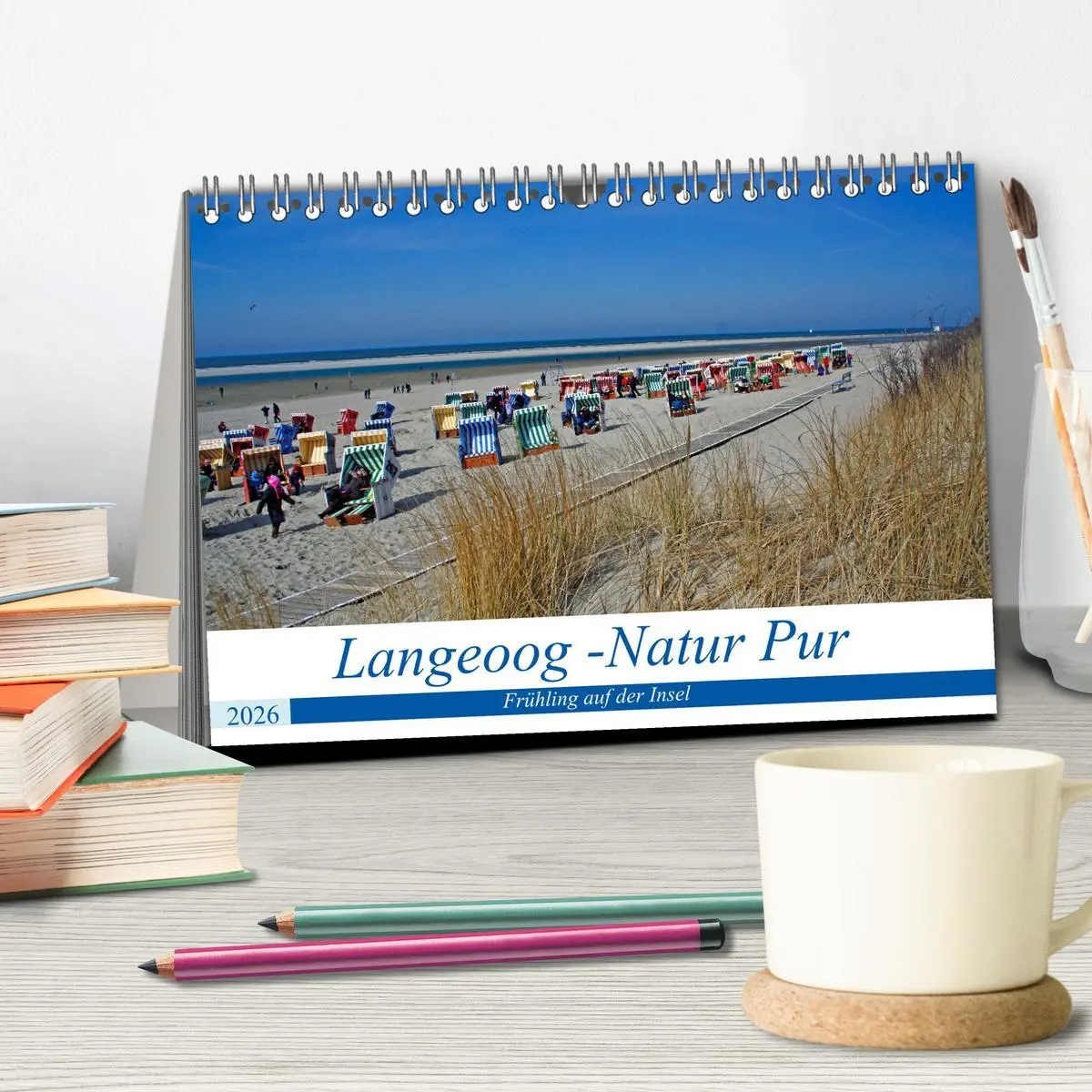 Bild: 9783457727195 | Langeoog - Natur Pur (Tischkalender 2026 DIN A5 quer), CALVENDO...