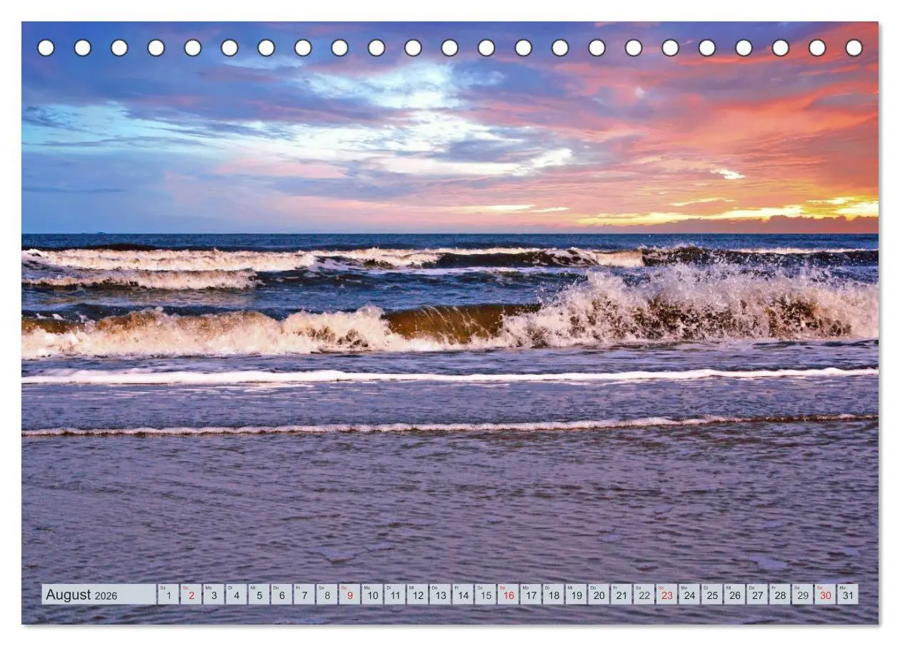 Bild: 9783457727195 | Langeoog - Natur Pur (Tischkalender 2026 DIN A5 quer), CALVENDO...