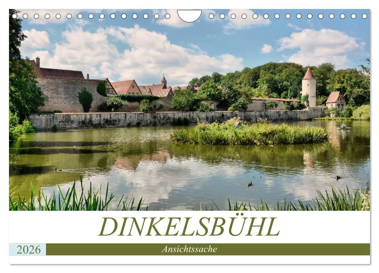 Cover: 9783457897195 | Dinkelsbühl - Ansichtssache (Wandkalender 2026 DIN A4 quer),...