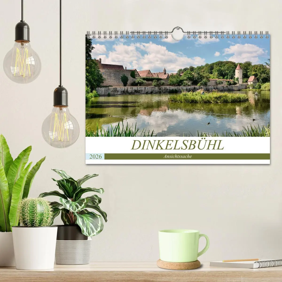 Bild: 9783457897195 | Dinkelsbühl - Ansichtssache (Wandkalender 2026 DIN A4 quer),...