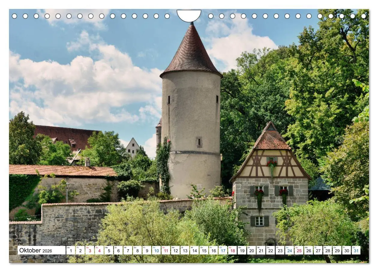Bild: 9783457897195 | Dinkelsbühl - Ansichtssache (Wandkalender 2026 DIN A4 quer),...