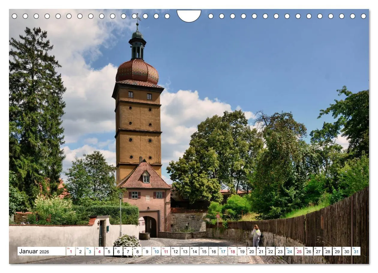 Bild: 9783457897195 | Dinkelsbühl - Ansichtssache (Wandkalender 2026 DIN A4 quer),...