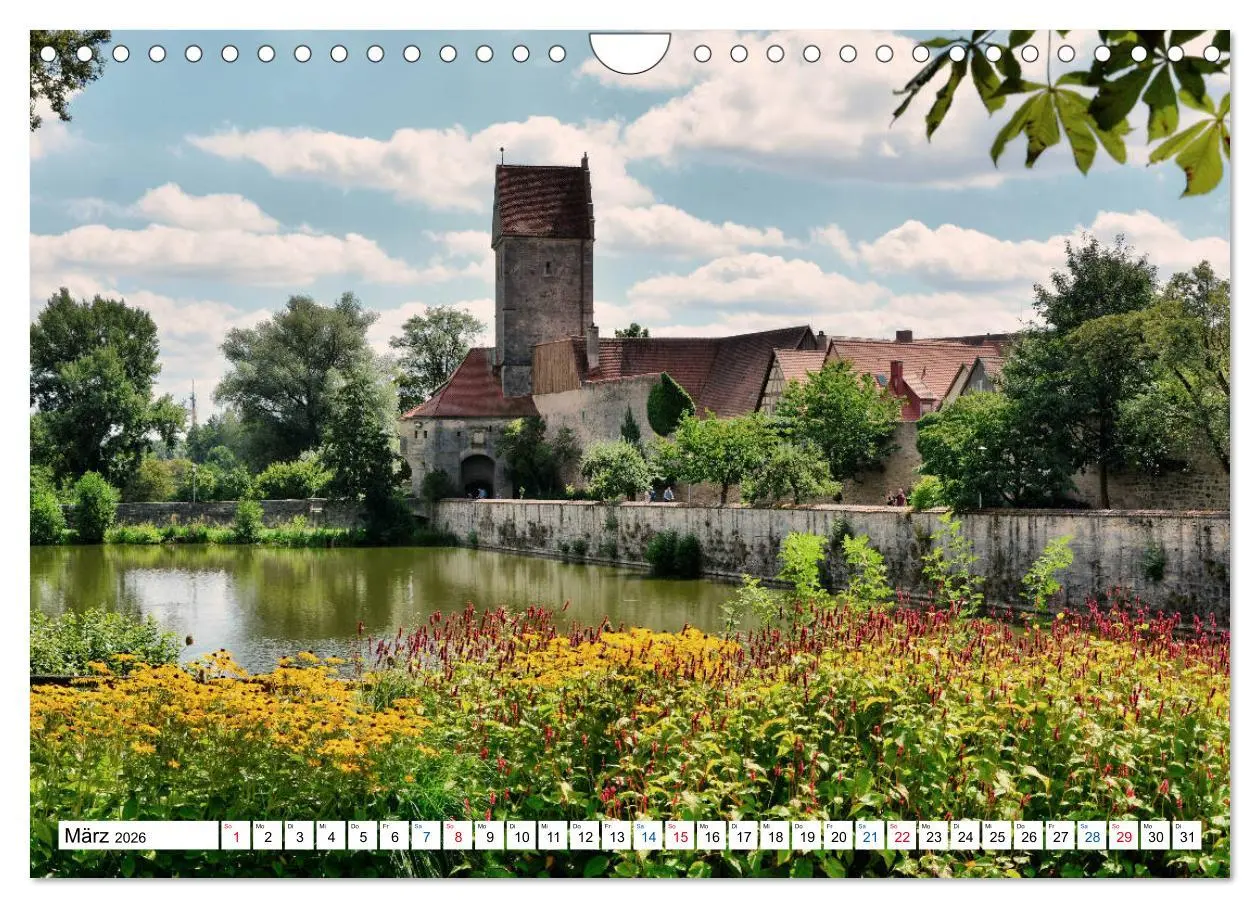 Bild: 9783457897195 | Dinkelsbühl - Ansichtssache (Wandkalender 2026 DIN A4 quer),...