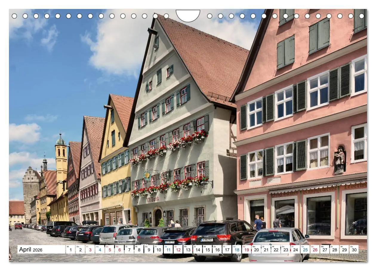 Bild: 9783457897195 | Dinkelsbühl - Ansichtssache (Wandkalender 2026 DIN A4 quer),...