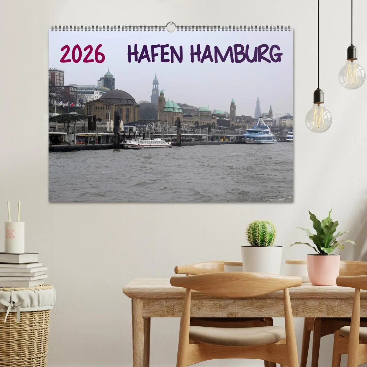 Bild: 9783457967195 | Hafen Hamburg 2026 (Wandkalender 2026 DIN A2 quer), CALVENDO...