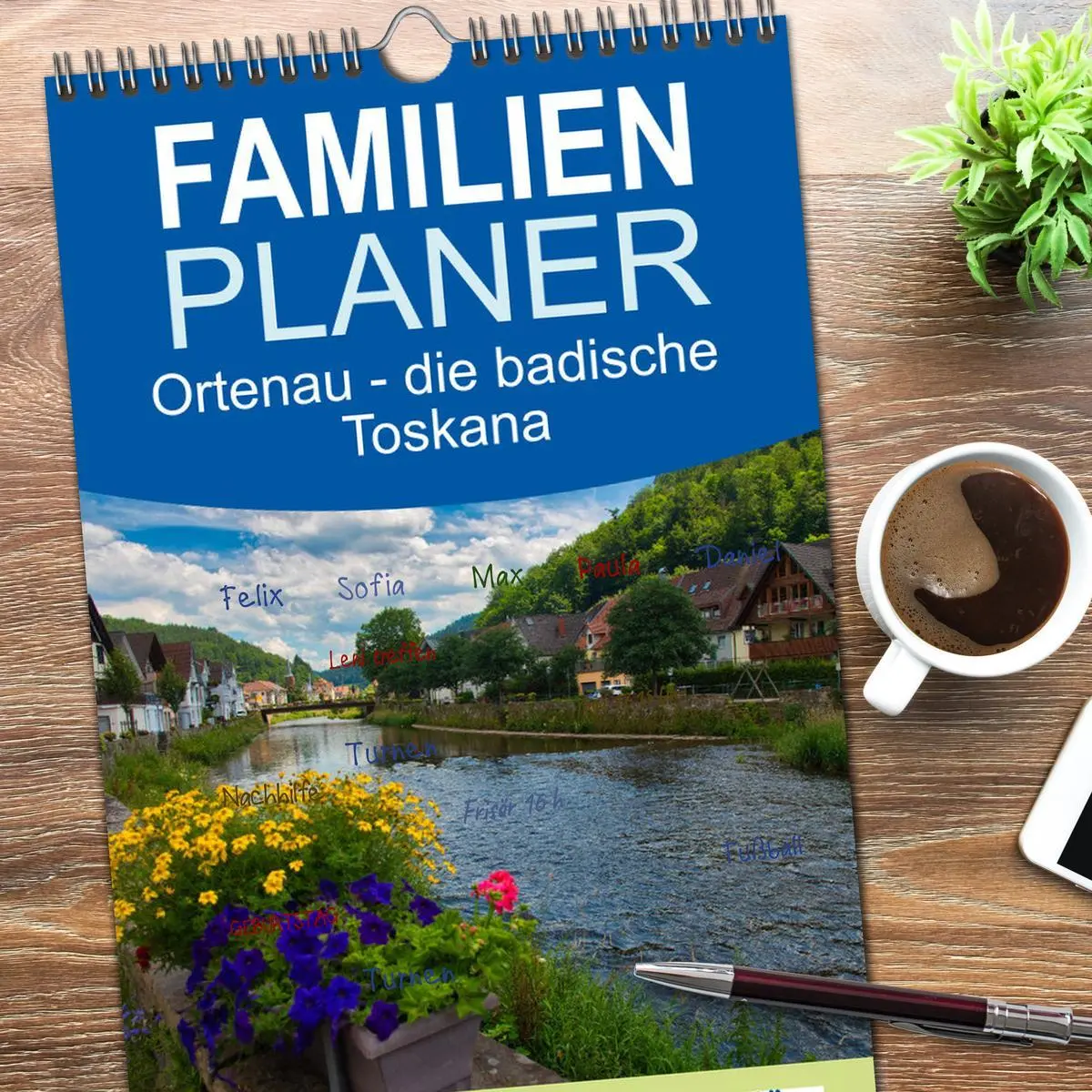 Bild: 9783516507195 | Familienplaner 2026 - Ortenau - die badische Toskana mit 5 Spalten...