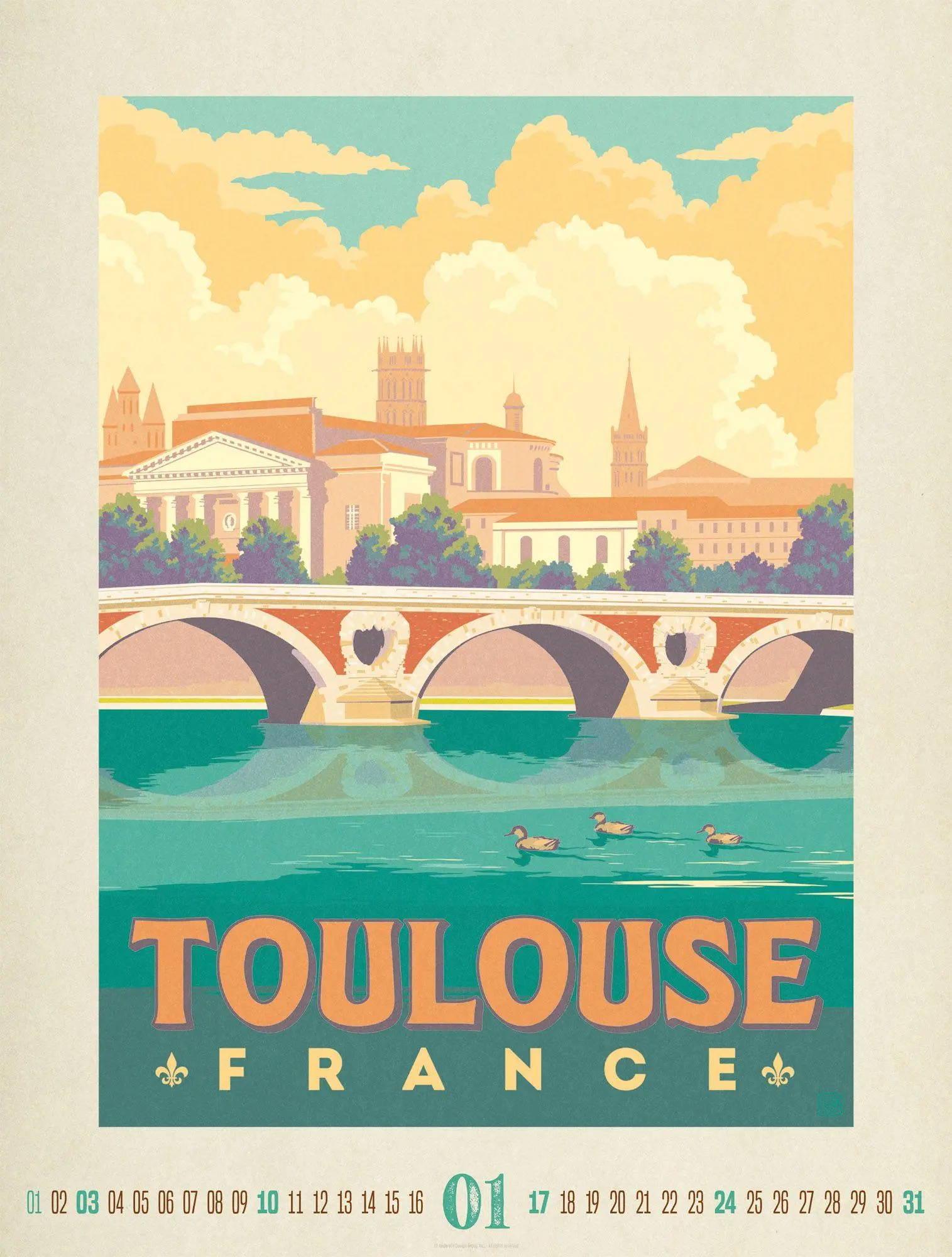 Bild: 9783838427195 | Travel Time Plakate-Kalender 2027 | Ackermann Kunstverlag GmbH | 14 S.