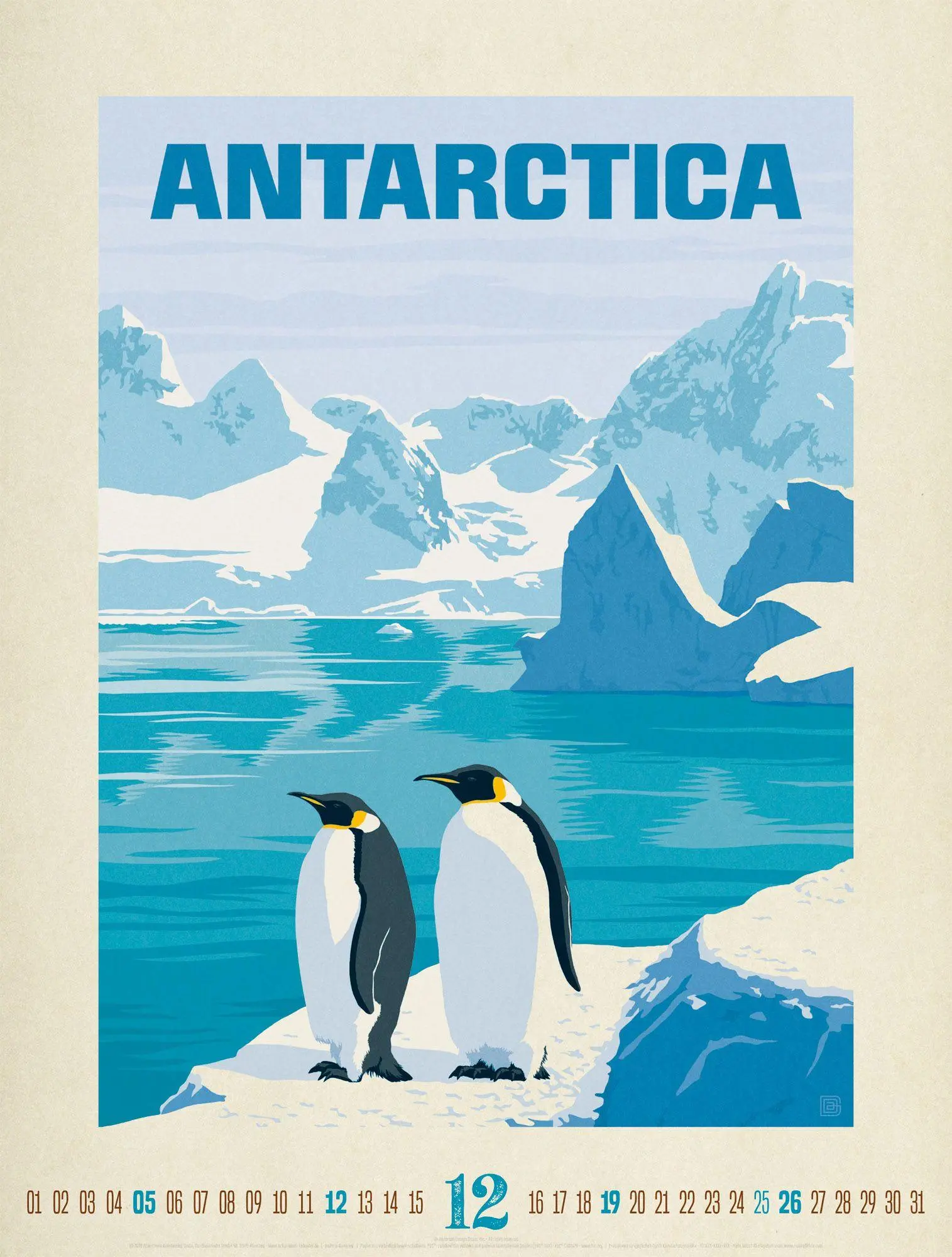 Bild: 9783838427195 | Travel Time Plakate-Kalender 2027 | Ackermann Kunstverlag GmbH | 14 S.