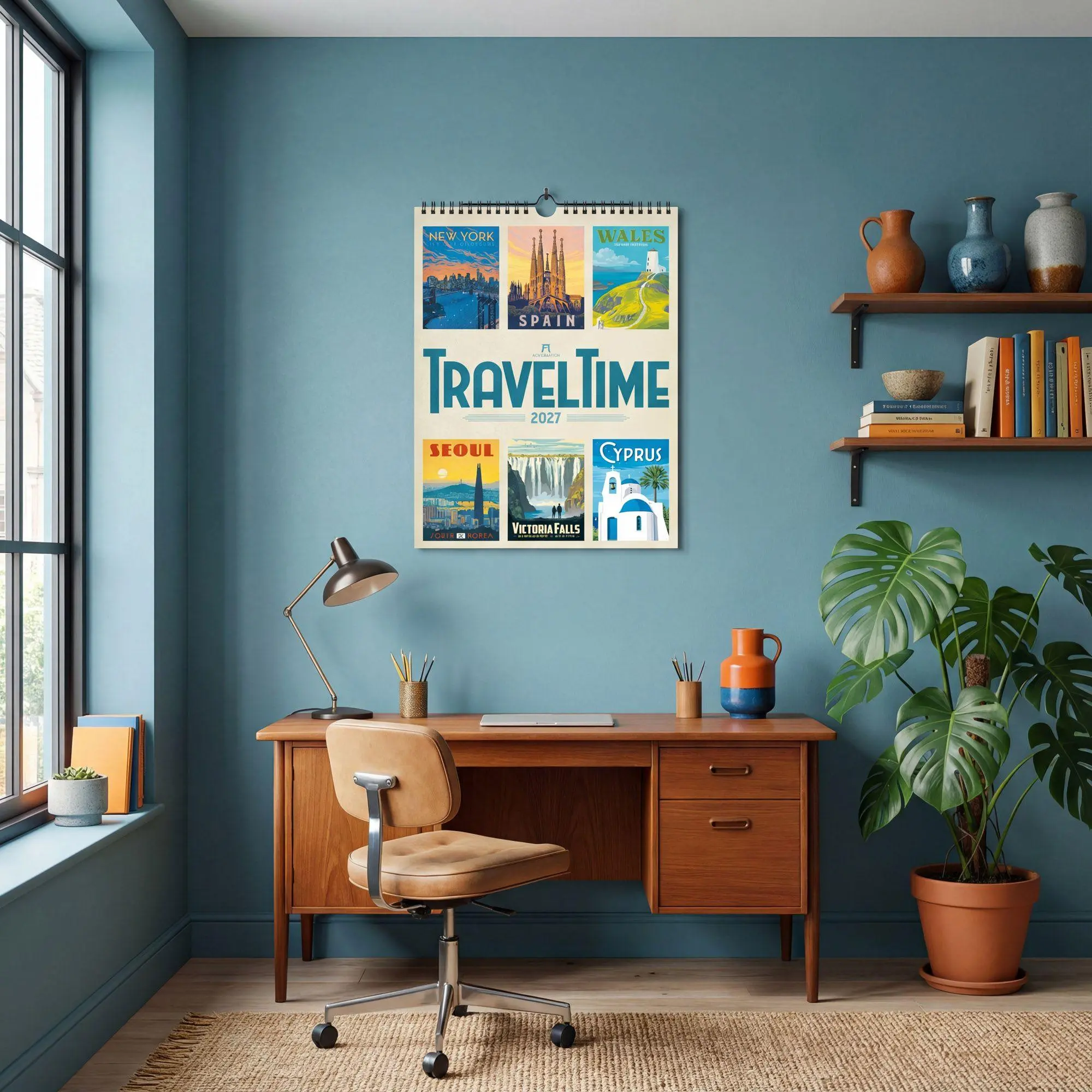 Bild: 9783838427195 | Travel Time Plakate-Kalender 2027 | Ackermann Kunstverlag GmbH | 14 S.