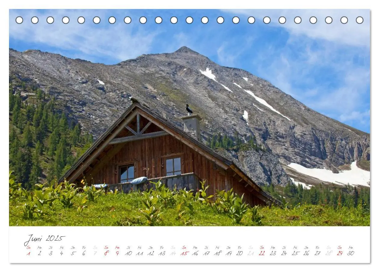 Bild: 9783435487295 | Einladung auf die Salzburger Almhütten (Tischkalender 2025 DIN A5...