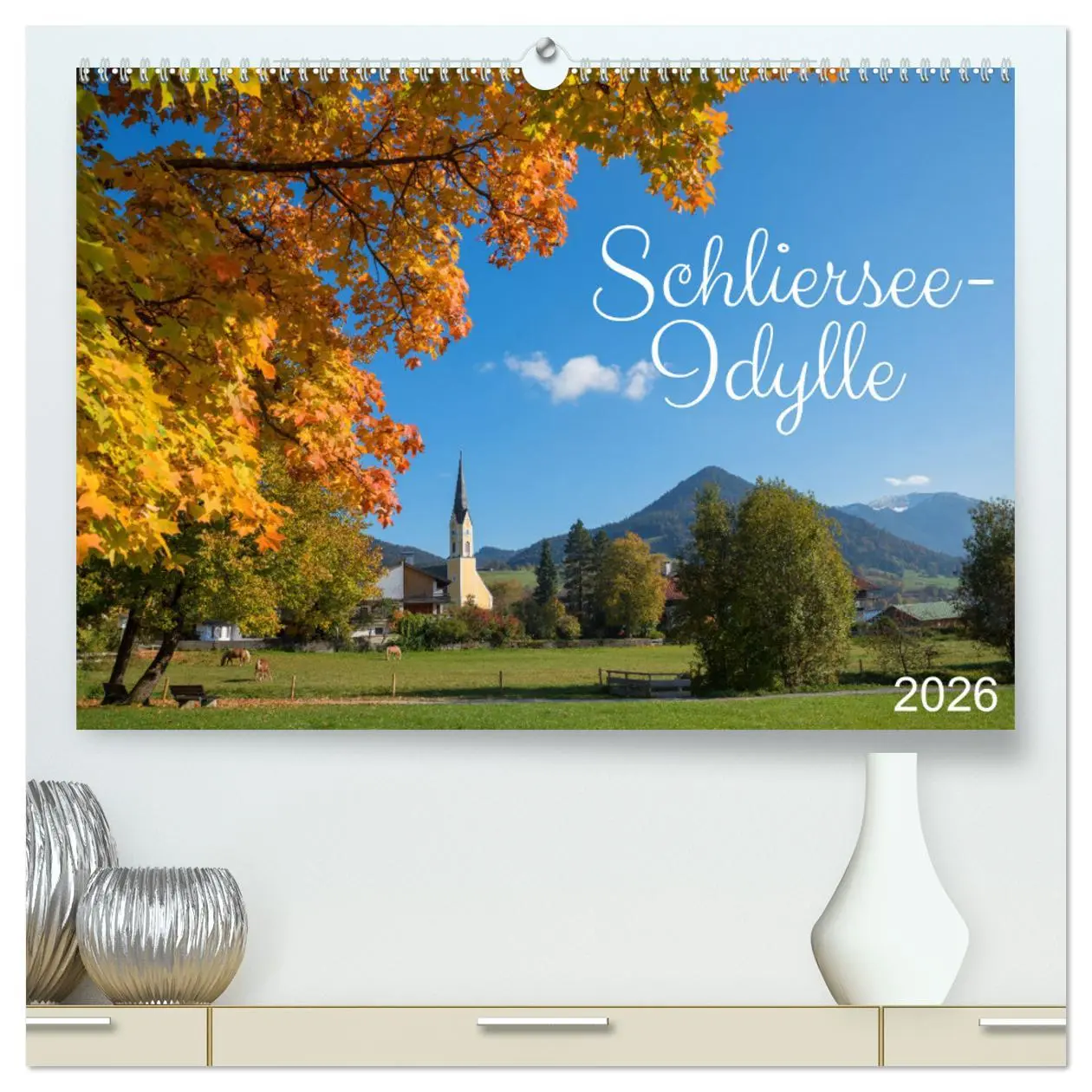 Cover: 9783457267295 | Schliersee-Idylle (hochwertiger Premium Wandkalender 2026 DIN A2...