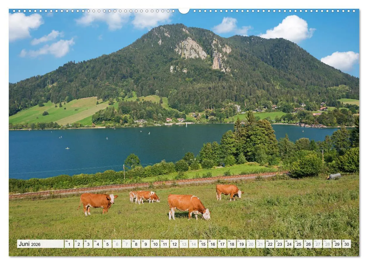 Bild: 9783457267295 | Schliersee-Idylle (hochwertiger Premium Wandkalender 2026 DIN A2...